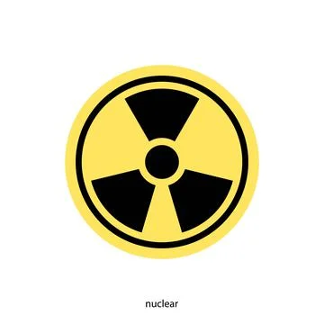 Nuclear logo vector design template 스톡 일러스트