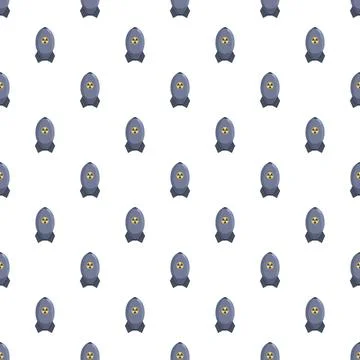 Nuclear missile pattern symbolizing war and destruction 스톡 일러스트