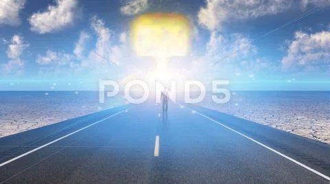 Nuclear option Stock Illustration