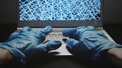 Nuclear Physicist Scientific Researches, Modeling Prototype Of Atomic Reactor Stock Footage 140405061