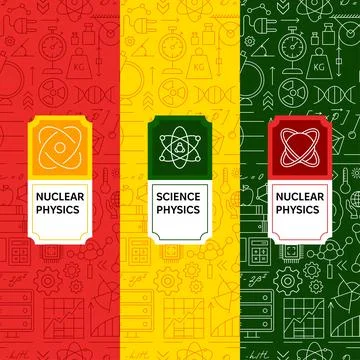 Nuclear Physics Package Labels イラスト素材