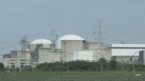 Nuclear Plant Stock Footage 78179802