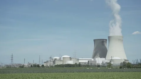 Nuclear Plant Stock Footage 78179993