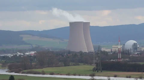 The nuclear plant HD Stock Footage 35207244