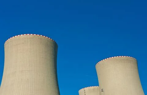 Nuclear plant Foto stock