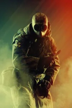 Nuclear post apocalypse Stock Photos