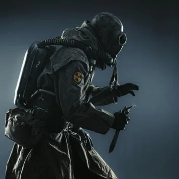 Nuclear post apocalypse Stock Photos