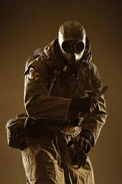 Nuclear post apocalypse Stock Photos