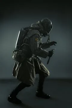 Nuclear post apocalypse Stock Photos