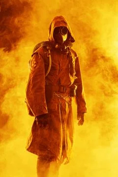 Nuclear post apocalypse Stock Photos