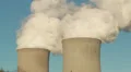 Nuclear Power Plant Cooling Towers Timelapse 1 HD Footage