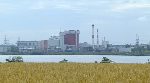 Nuclear Power Plant Stockbeeldmateriaal 7737547