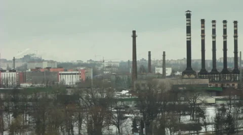 Nuclear Power Plant Video stock 47011313