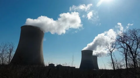 Nuclear Power Plant Vidéo 172375334