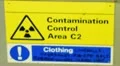 Nuclear Power Station Clothing Contamination Controlled Area HD Footage