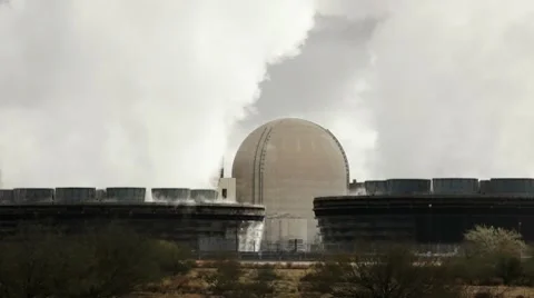 Nuclear Power Station Video stock 7140329