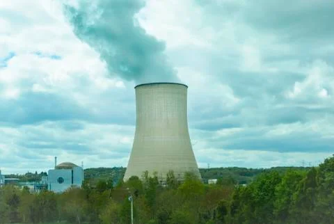 Nuclear Power Station Stock-Fotos