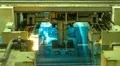 Nuclear Power Station Spent Fuel Rod Storage Pond Chamber HD Footage
