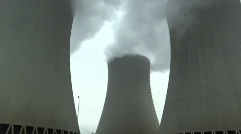 Nuclear power station Temelin Stock Footage 51587192