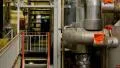 Nuclear Power Station Turbine Hall Steam Pipes HD Footage