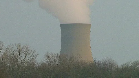 Nuclear Powered Electrical Energy  Video stock 566289