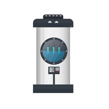 Nuclear reactor Stock Illustration
