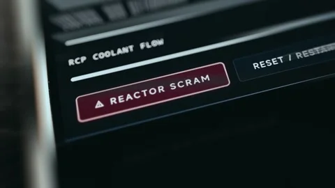 Nuclear Reactor Safety Interface 003 Stock Footage 338331663
