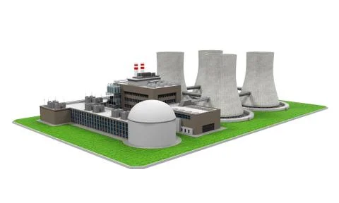 Nuclear Reactor4A Stock Illustration