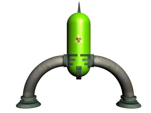 Nuclear storage 3D Model