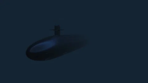 Nuclear Submarine Stock Footage 113110443