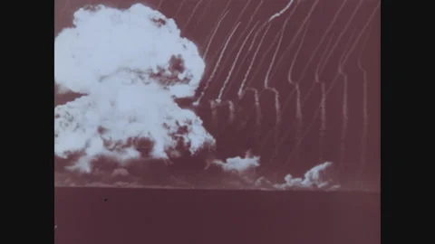 Nuclear Test Stock Footage 167160268