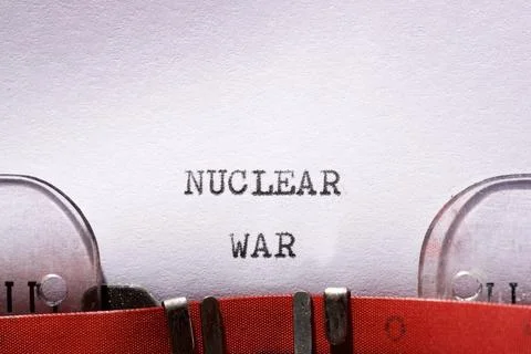 Nuclear war concept Stock Photos