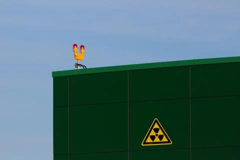 Nuclear waste facility. Stock Photos