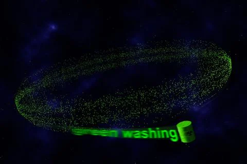 Nuclear waste Stock Illustration