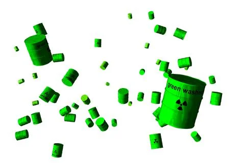 Nuclear waste Stock Illustration