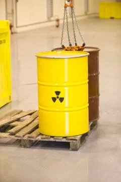 Nuclear waste Stock Photos
