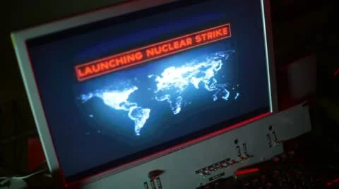 Nuclear weapon launch launching Stock Footage 11366952