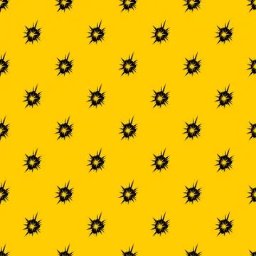 Nucleate explosion pattern vector Stock Illustration