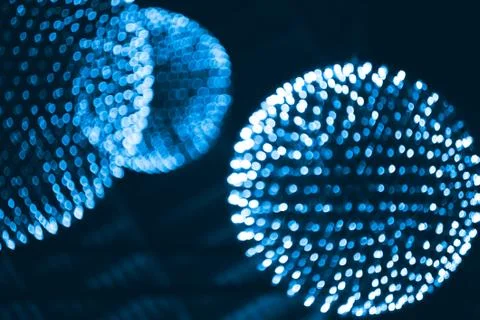 Nucleus, Atoms, Elements or Molecules light science abstract blur background. 스톡 일러스트