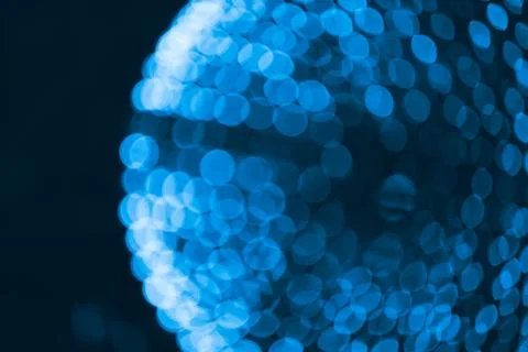 Nucleus, Atoms, Elements or Molecules light science abstract blur background. Stock-Illustration