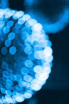 Nucleus, Atoms, Elements or Molecules light science abstract blur background. Foto stock