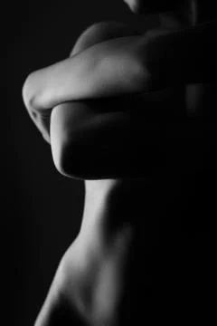 Nude abstract Foto stock