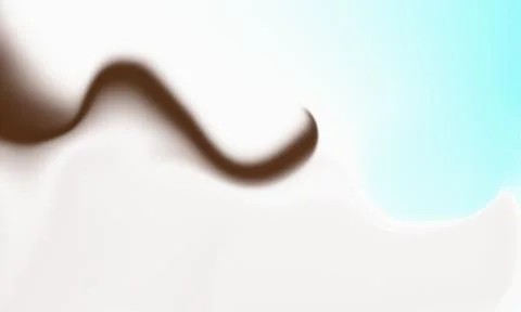 Nude dripping paint background in brown and blue Stock Illustration