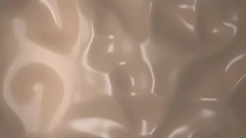 Nude foundation liquid material waves background Stock Footage 221401915
