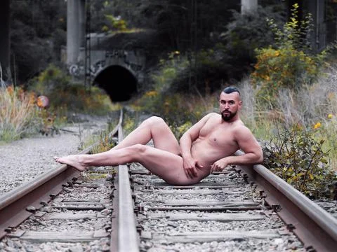 Nude man Stock Photos