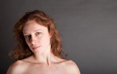 Nude redhead Stock Photos