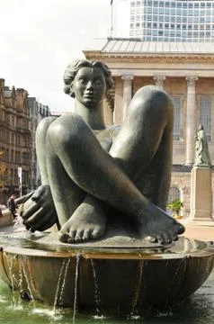 Nude statue Foto stock