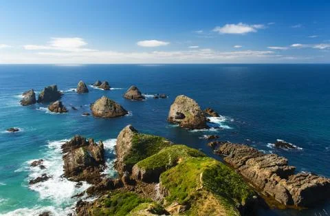 Nugget Point Foto stock