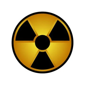 Nuke sign symbol Stock Illustration