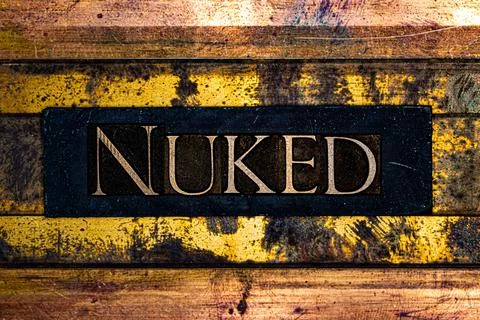Nuked 스톡 일러스트